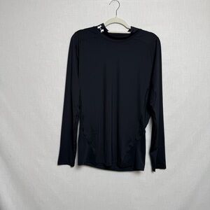 Under Armour HeatGear Compression Long Sleeve Black Men’s 2XL NWT